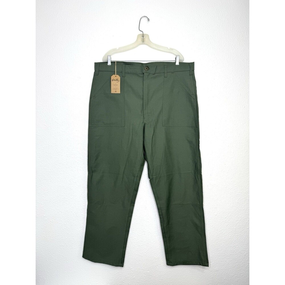 NWT Stan Ray 4 Pocket Fatigue Pants 1101 Olive Sz 40 Made in USA New Military OG